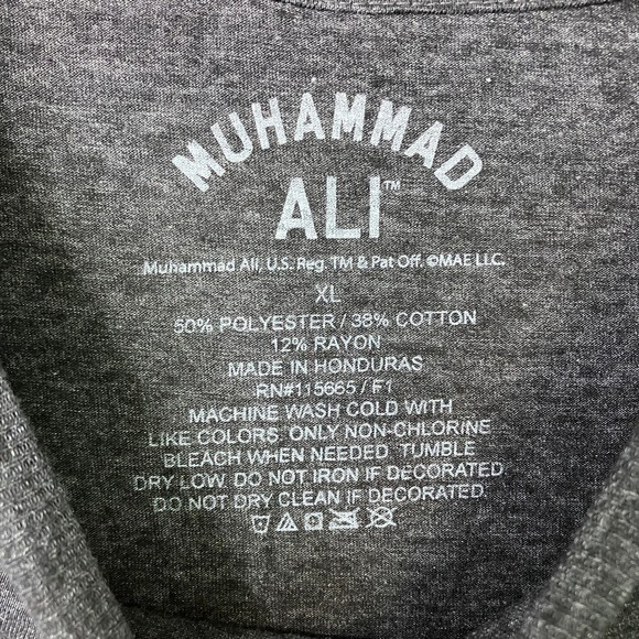 Muhammad Ali The Greatest Heather Gray Boxing Graphic Tee Men's XL Athletic Fit - Picture 8 of 13